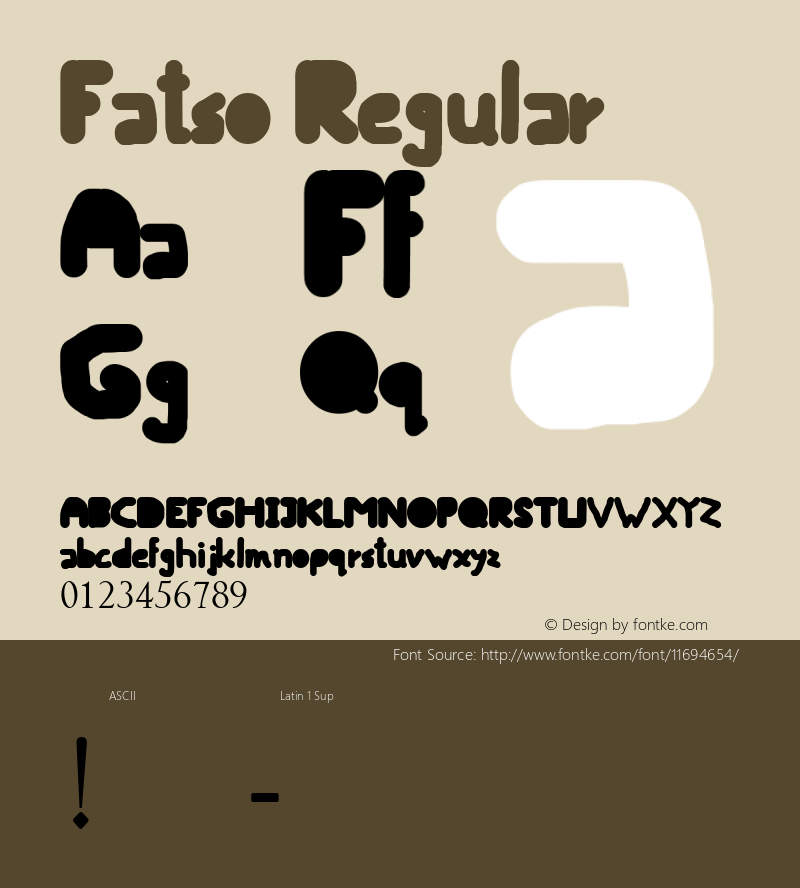 fatso regular version 1.