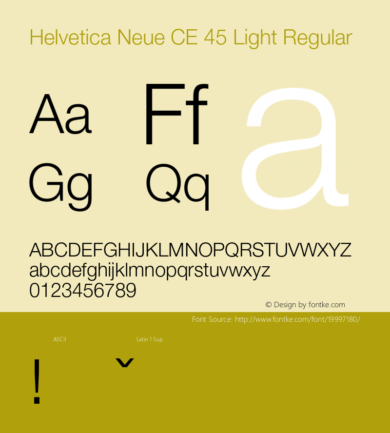 helveticaneuece-light 001.000图片样张