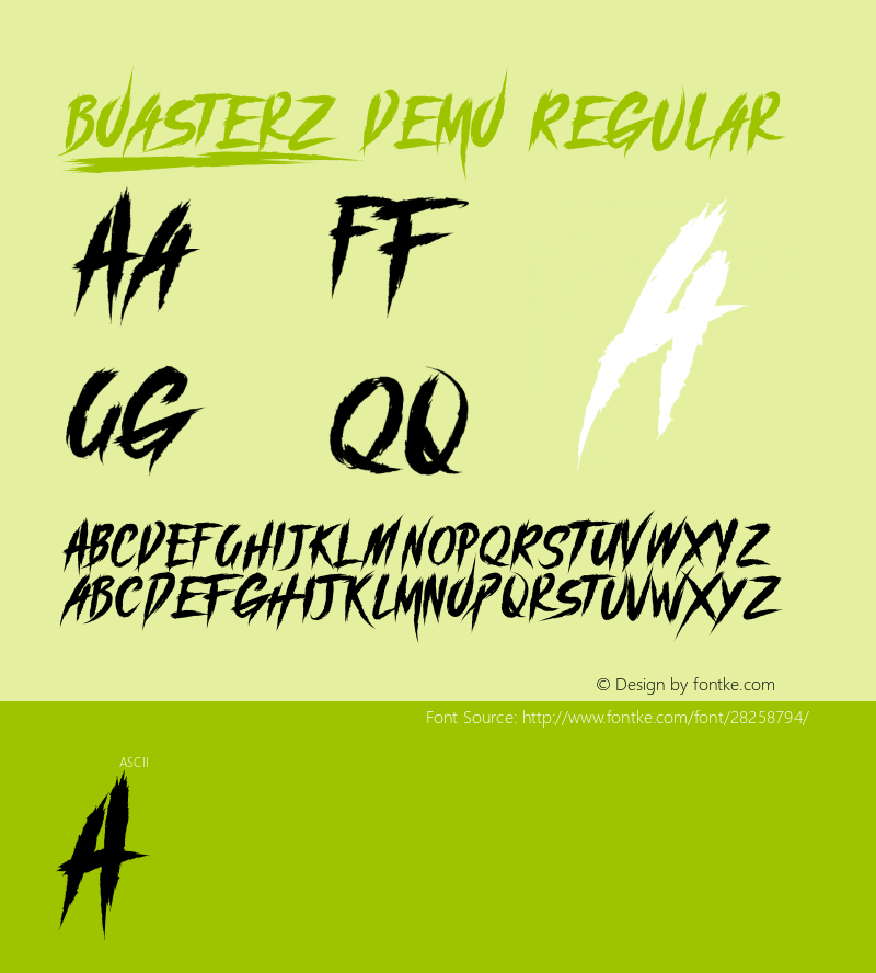 boasterz] - demo 图片样张