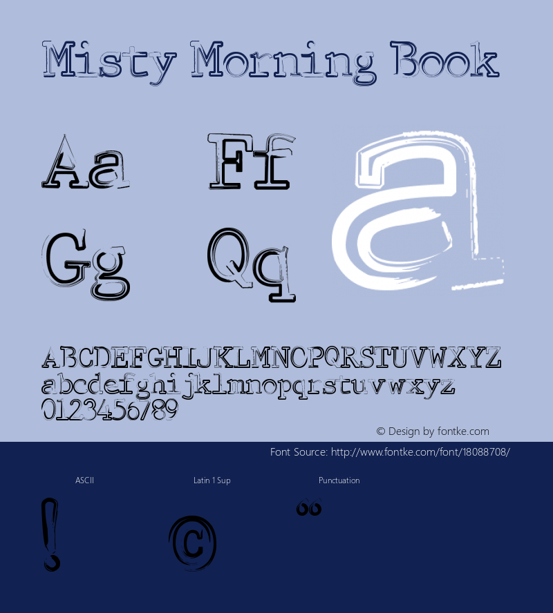 misty morning book version 1.0图片样张