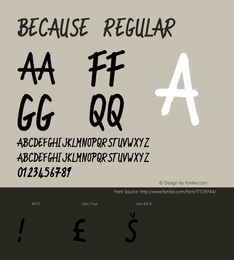 because regular